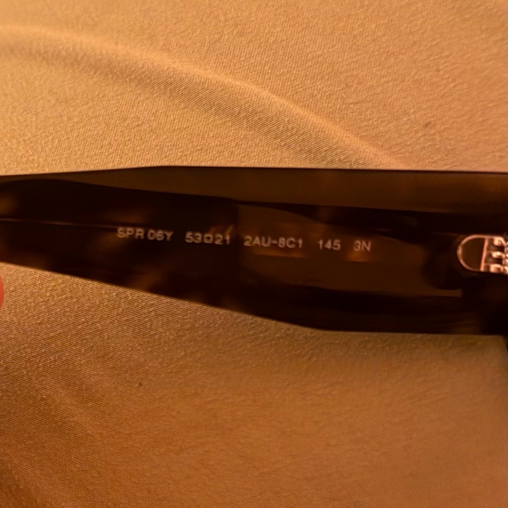 Prada Brown Tortoise Shell Rectangular Sunglasses - image 4